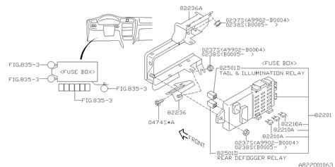 Subaru Outback Fuse Box. Junction Block. Joint Box (Left)